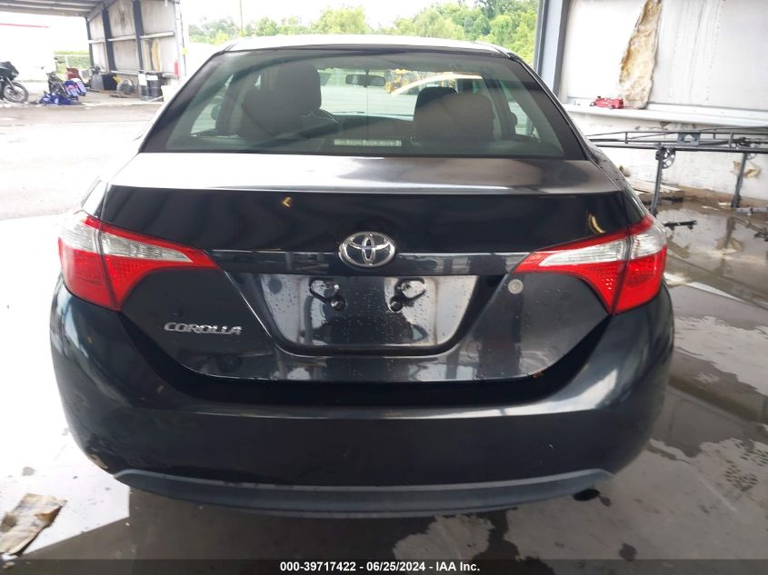 2014 Toyota Corolla L VIN: 2T1BURHE4EC062287 Lot: 39717422