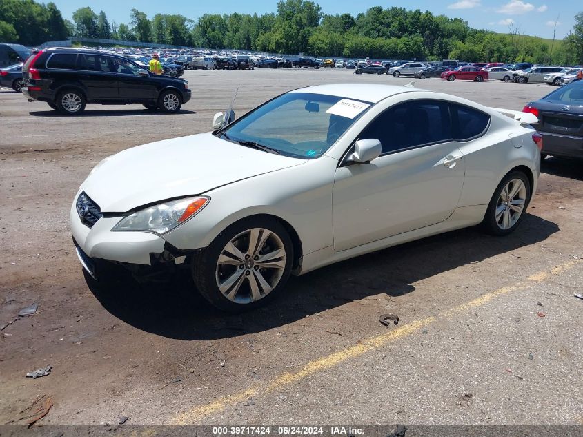 2010 Hyundai Genesis 3.8 VIN: KMHHU6KH9AU034067 Lot: 39717424