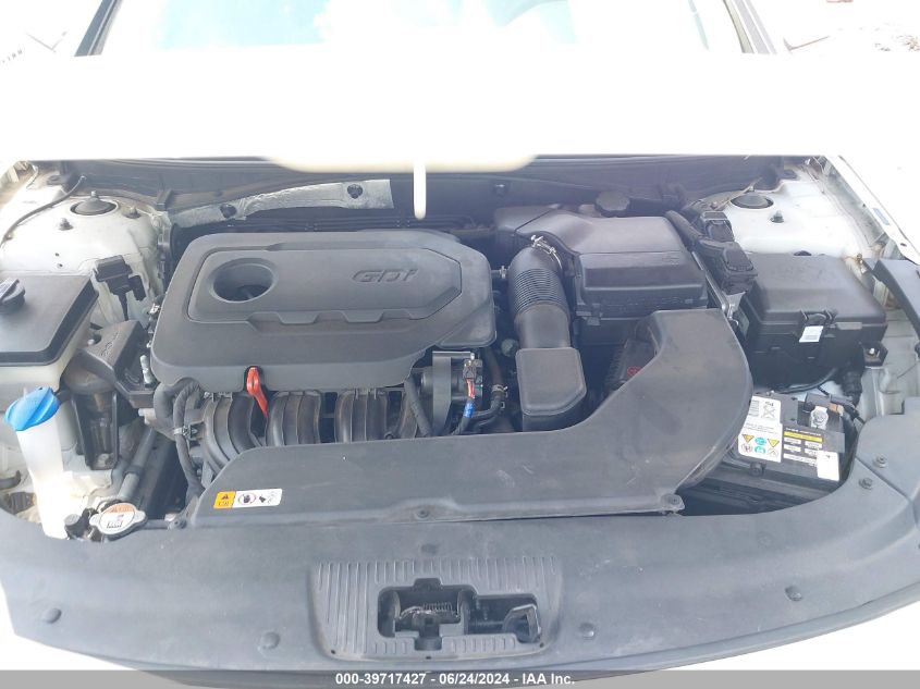 2017 Hyundai Sonata Se VIN: 5NPE24AF3HH508634 Lot: 39717427