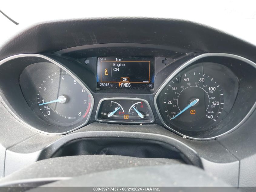 2015 Ford Focus Titanium VIN: 1FADP3J26FL345285 Lot: 39717437