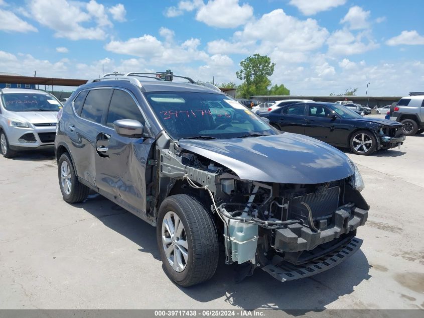 2016 Nissan Rogue Sv VIN: KNMAT2MT1GP725782 Lot: 39717438