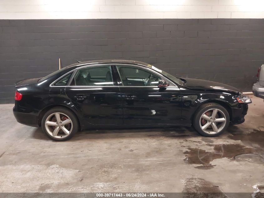 2011 Audi A4 2.0T Premium VIN: WAUFFAFL9BN049829 Lot: 39717443