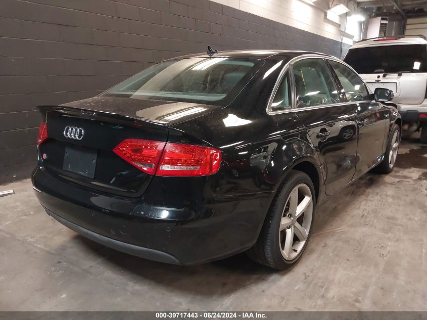 2011 Audi A4 2.0T Premium VIN: WAUFFAFL9BN049829 Lot: 39717443