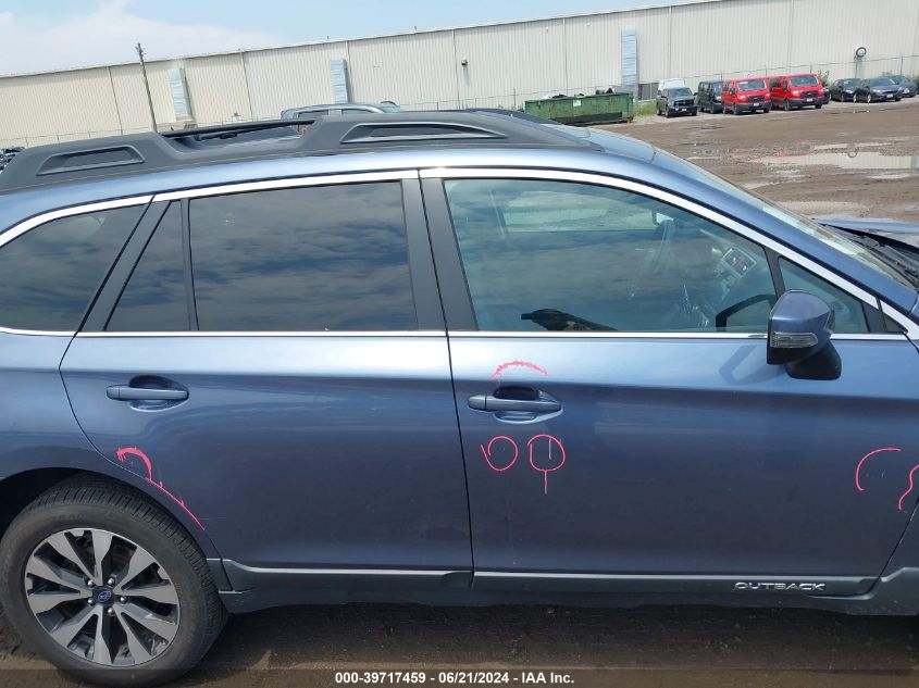 2016 Subaru Outback 2.5I Limited VIN: 4S4BSBLC8G3232354 Lot: 39717459