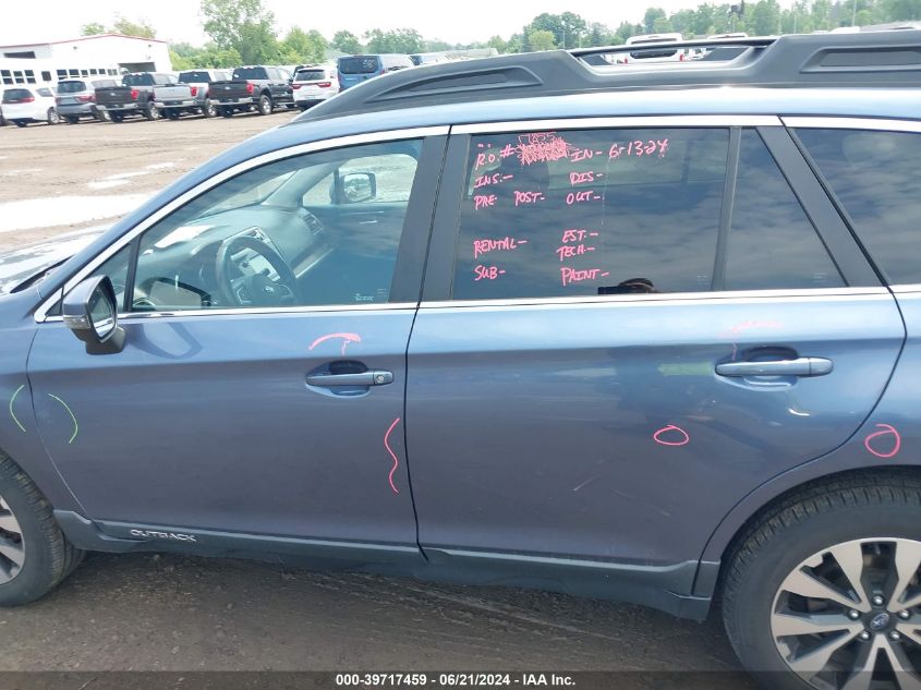 2016 Subaru Outback 2.5I Limited VIN: 4S4BSBLC8G3232354 Lot: 39717459