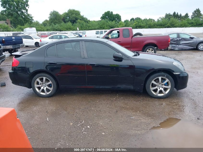 2005 Infiniti G35X VIN: JNKCV51FX5M314588 Lot: 39717471