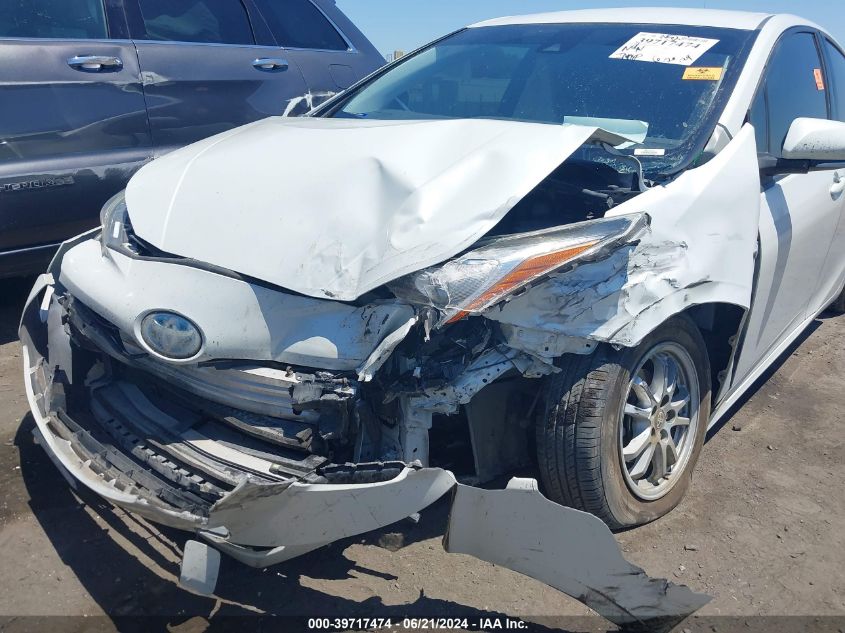 2017 Toyota Prius Two VIN: JTDKBRFU1H3544356 Lot: 39717474