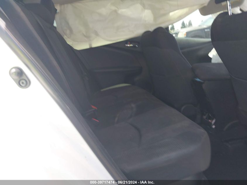 2017 Toyota Prius Two VIN: JTDKBRFU1H3544356 Lot: 39717474