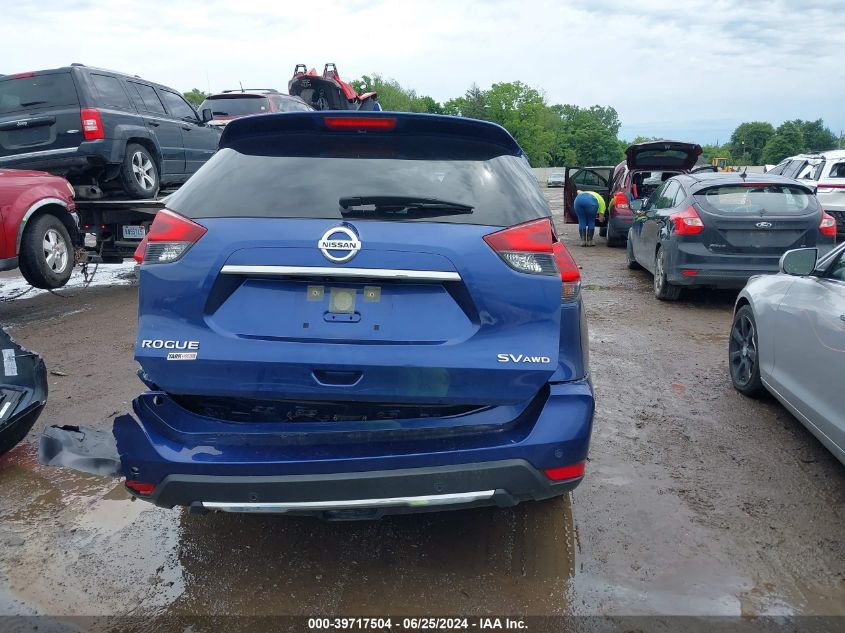 2020 Nissan Rogue Sv Intelligent Awd VIN: JN8AT2MV1LW144255 Lot: 39717504