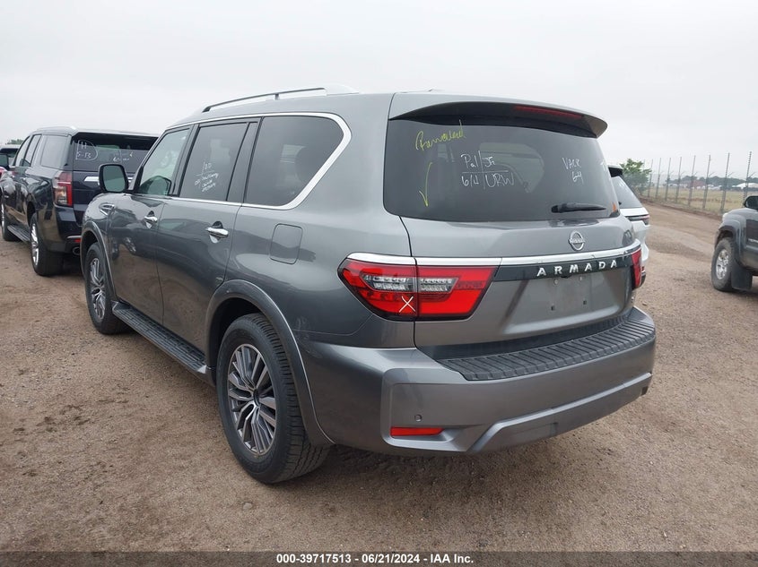2024 Nissan Armada Sl 4Wd VIN: JN8AY2BD8R9707191 Lot: 39717513
