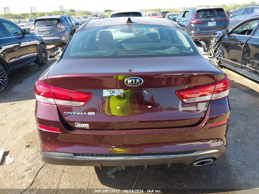 2020 Kia Optima Lx VIN: 5XXGT4L39LG400368 Lot: 39717517