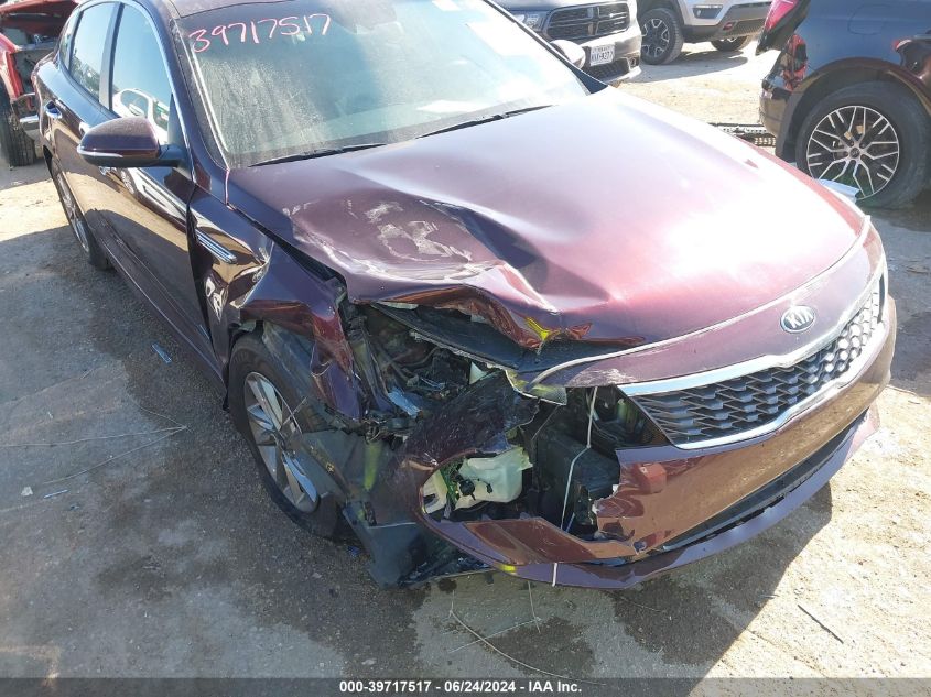 2020 Kia Optima Lx VIN: 5XXGT4L39LG400368 Lot: 39717517