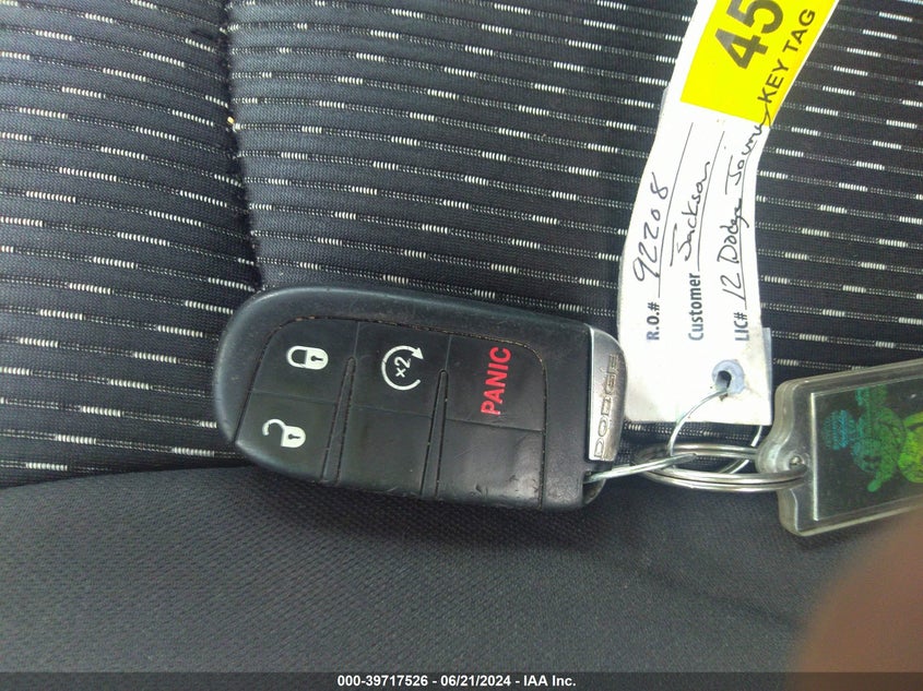 2012 Dodge Journey Sxt VIN: 3C4PDCBG7CT318137 Lot: 39717526