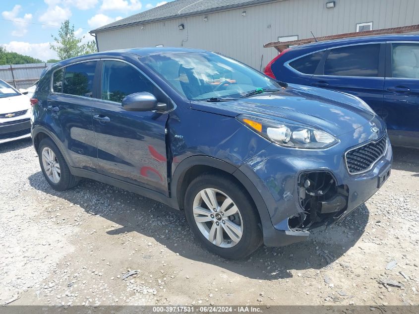 2017 Kia Sportage Lx VIN: KNDPMCAC6H7285738 Lot: 39717531