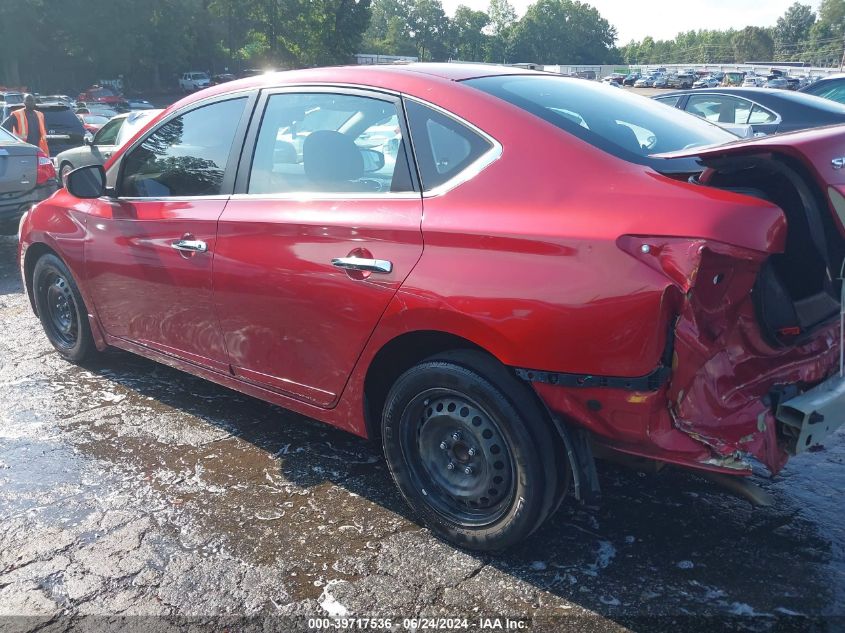 2013 Nissan Sentra Sv VIN: 3N1AB7AP8DL755265 Lot: 39717536