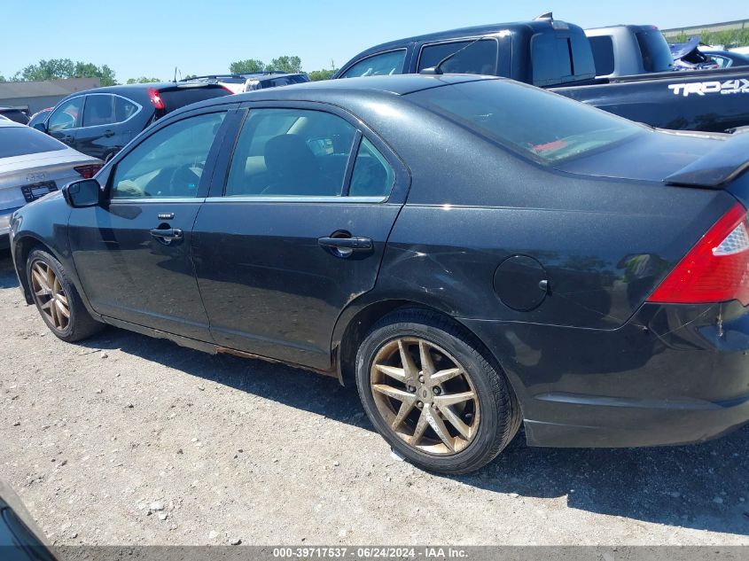 2011 Ford Fusion Sel VIN: 3FAHP0JA1BR132716 Lot: 39717537