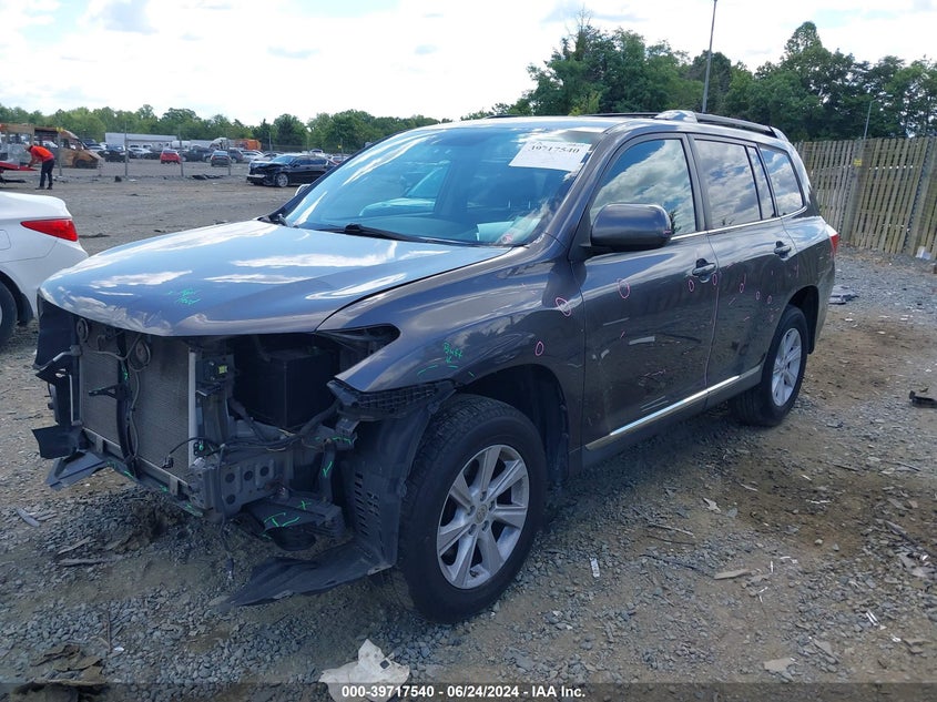 2012 Toyota Highlander Se V6 VIN: 5TDBK3EH1CS137775 Lot: 39717540