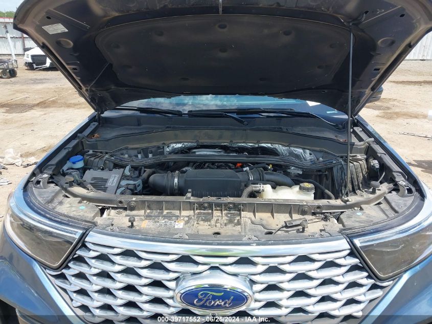 2020 Ford Explorer Platinum VIN: 1FM5K8HC9LGA27024 Lot: 39717552