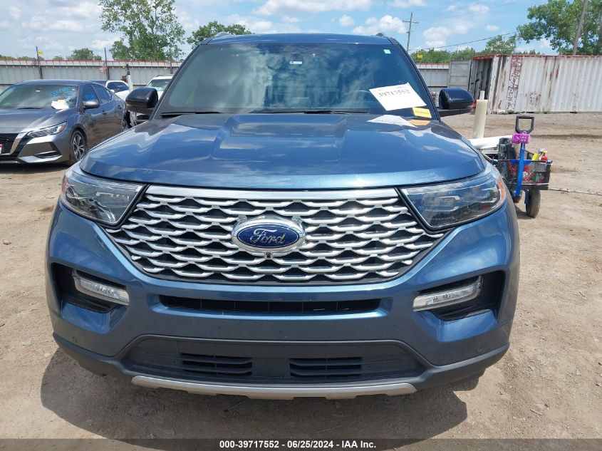 2020 Ford Explorer Platinum VIN: 1FM5K8HC9LGA27024 Lot: 39717552