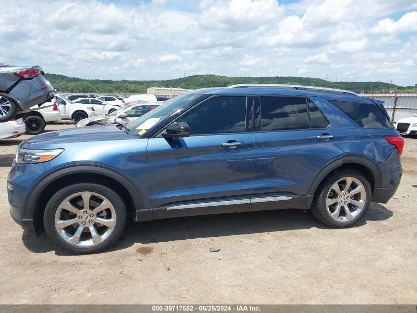 2020 Ford Explorer Platinum VIN: 1FM5K8HC9LGA27024 Lot: 39717552