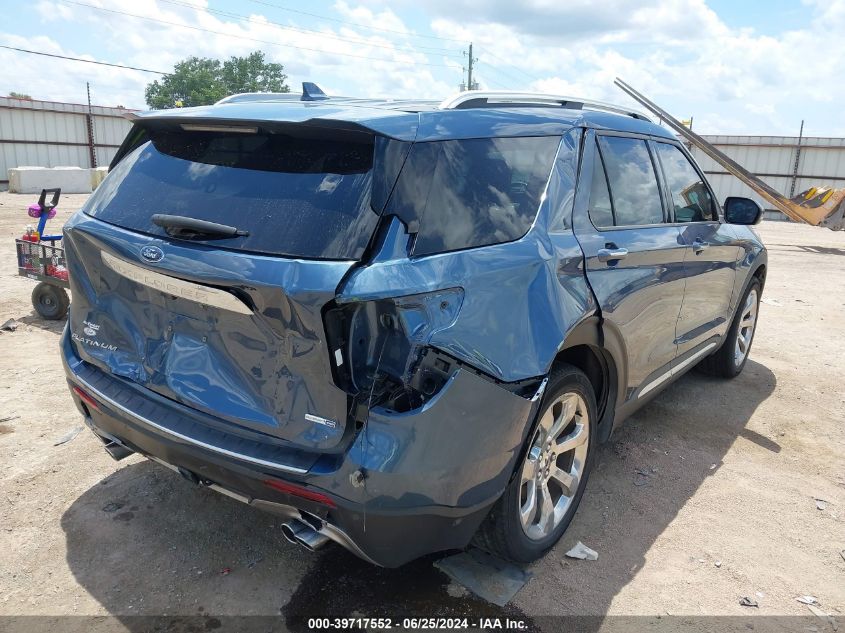 2020 Ford Explorer Platinum VIN: 1FM5K8HC9LGA27024 Lot: 39717552