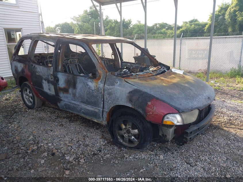 2002 Nissan Quest Gxe VIN: 4N2ZN15T32D802830 Lot: 39717553