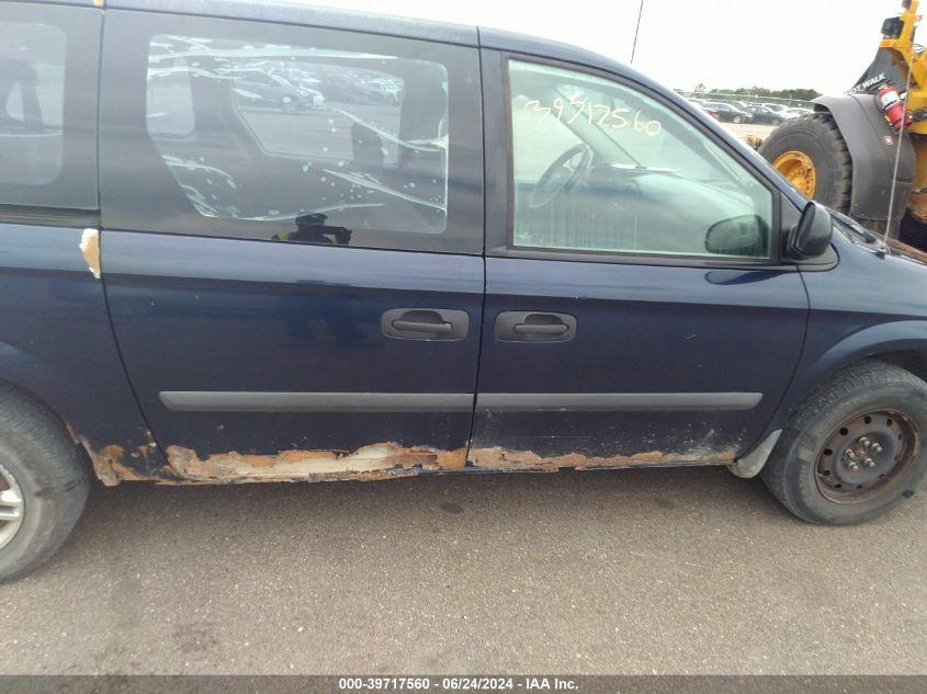 2006 Dodge Grand Caravan Se VIN: 1D4GP24R66B611293 Lot: 39717560