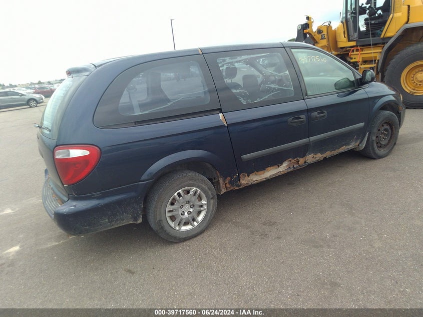 2006 Dodge Grand Caravan Se VIN: 1D4GP24R66B611293 Lot: 39717560