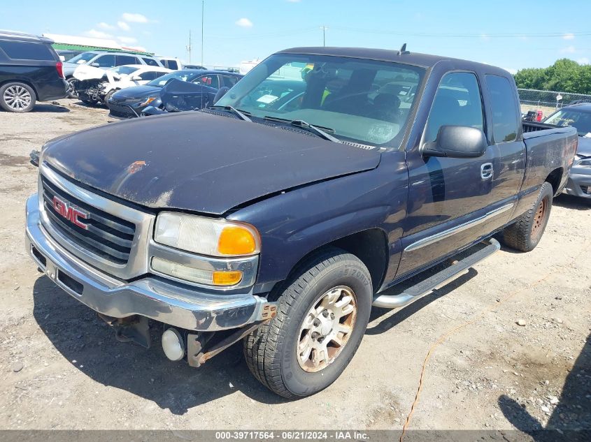 2007 GMC Sierra 1500 Classic Sle2 VIN: 1GTEK19B77Z198656 Lot: 39717564