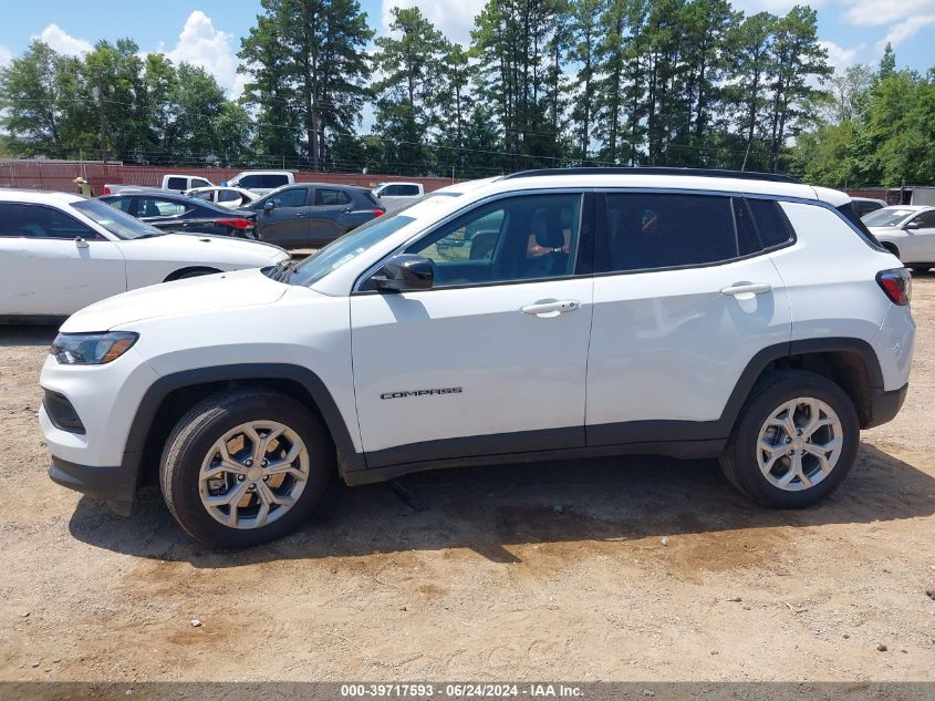 2024 Jeep Compass Latitude 4X4 VIN: 3C4NJDBN4RT132844 Lot: 39717593