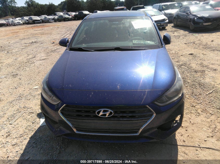 2018 Hyundai Accent Se/Sel VIN: 3KPC24A38JE012431 Lot: 39717598