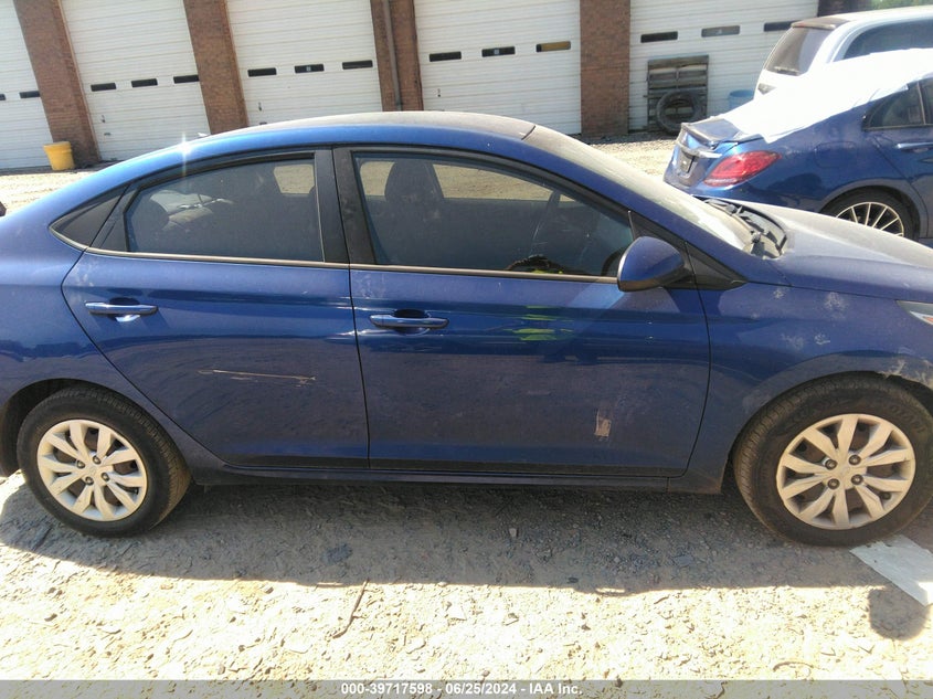 2018 Hyundai Accent Se/Sel VIN: 3KPC24A38JE012431 Lot: 39717598