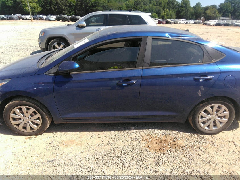 2018 Hyundai Accent Se/Sel VIN: 3KPC24A38JE012431 Lot: 39717598