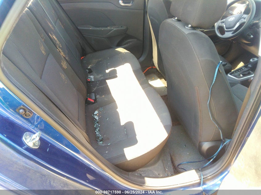 2018 Hyundai Accent Se/Sel VIN: 3KPC24A38JE012431 Lot: 39717598