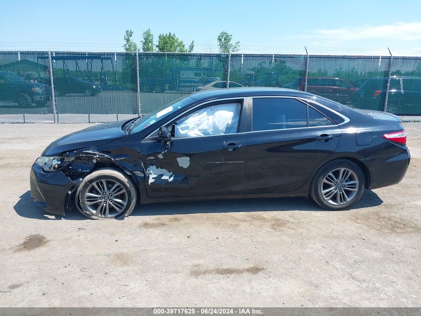 2016 Toyota Camry Se VIN: 4T1BF1FKXGU588168 Lot: 39717625