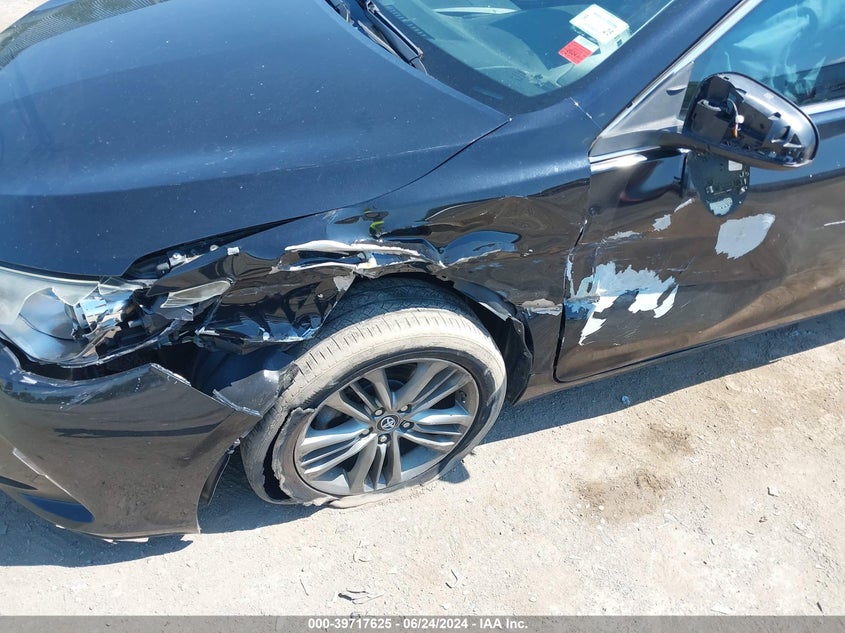 2016 Toyota Camry Se VIN: 4T1BF1FKXGU588168 Lot: 39717625