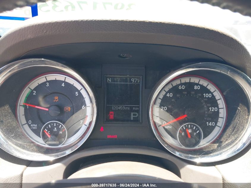 2012 Dodge Durango Crew VIN: 1C4RDHDG0CC191309 Lot: 39717635