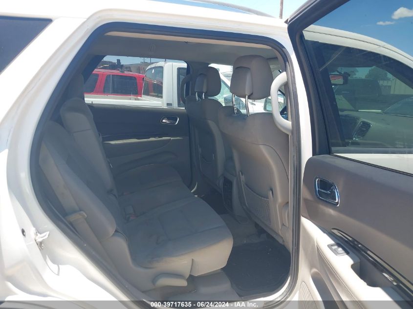 2012 Dodge Durango Crew VIN: 1C4RDHDG0CC191309 Lot: 39717635