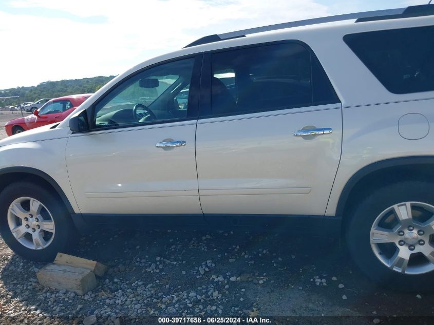 2011 GMC Acadia Sle VIN: 1GKKRPED2BJ145352 Lot: 39717658