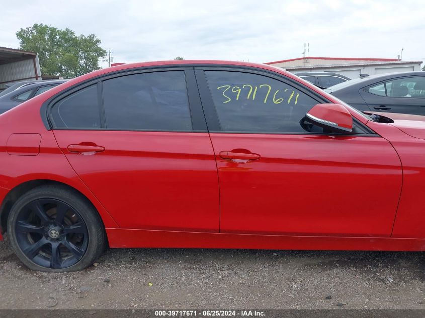 2014 BMW 320I xDrive VIN: WBA3C3C51EF986945 Lot: 39717671