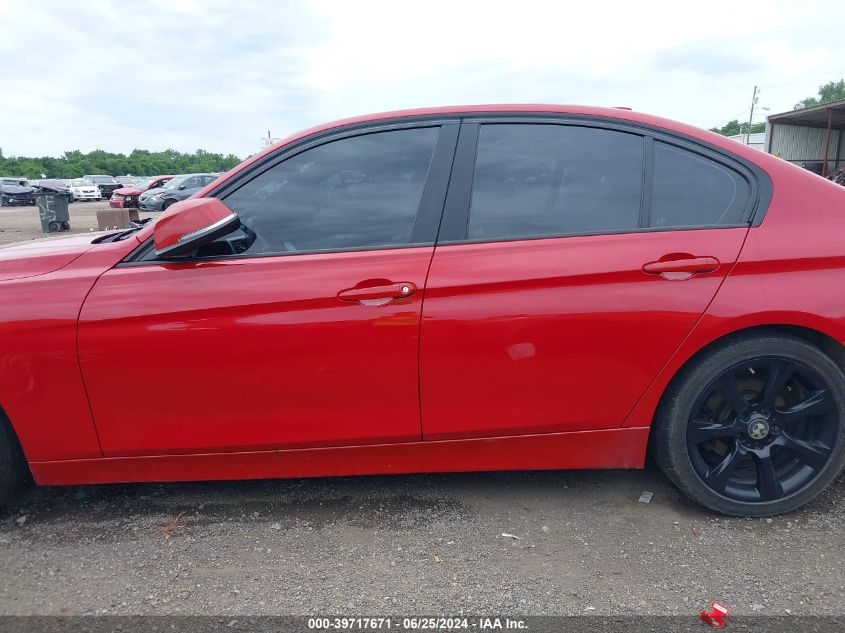 2014 BMW 320I xDrive VIN: WBA3C3C51EF986945 Lot: 39717671