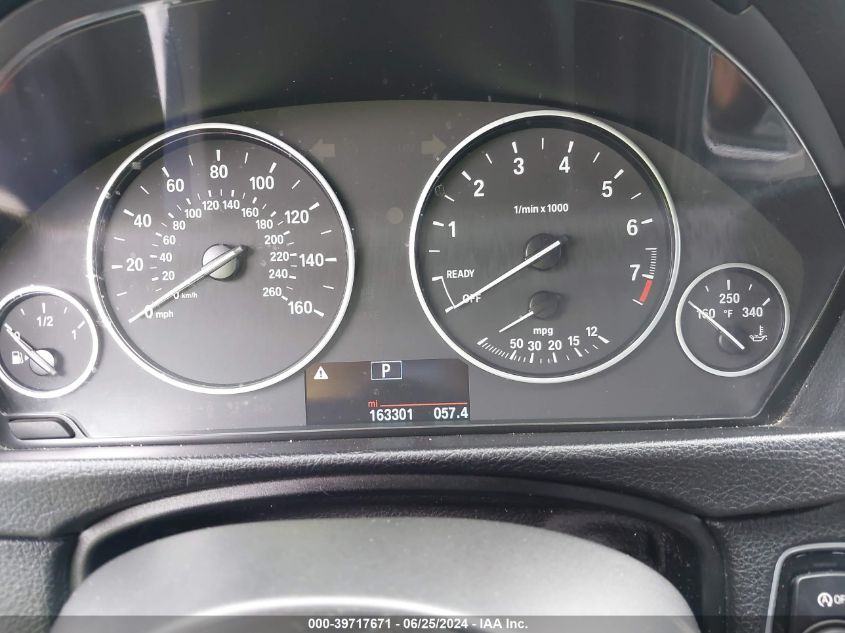 2014 BMW 320I xDrive VIN: WBA3C3C51EF986945 Lot: 39717671