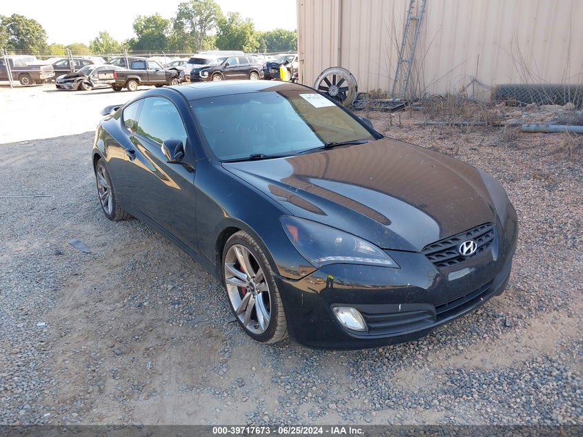 2010 Hyundai Genesis 3.8 Track VIN: KMHHU6KH1AU016310 Lot: 39717673