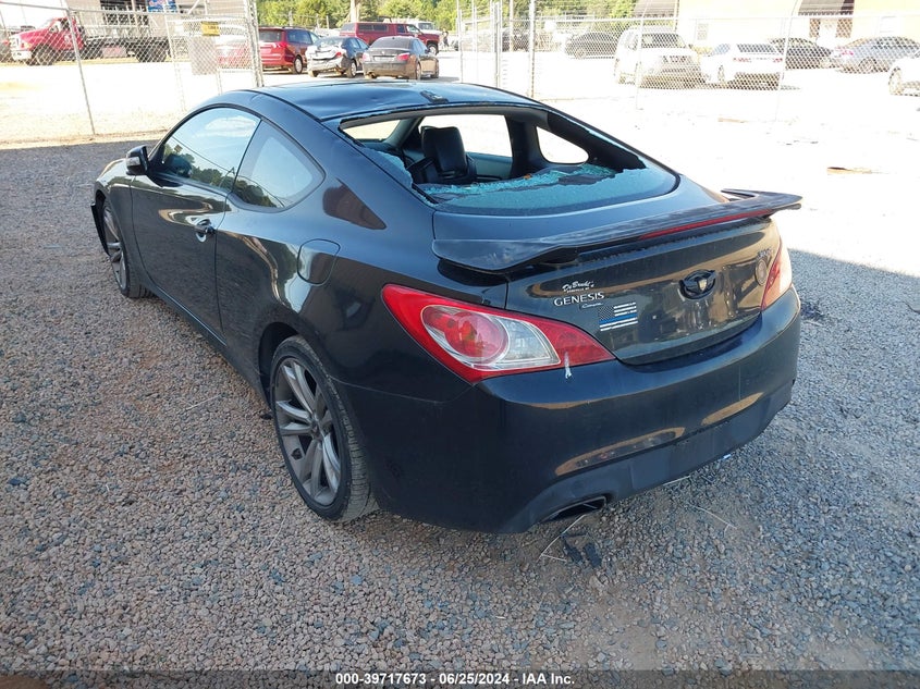 2010 Hyundai Genesis 3.8 Track VIN: KMHHU6KH1AU016310 Lot: 39717673