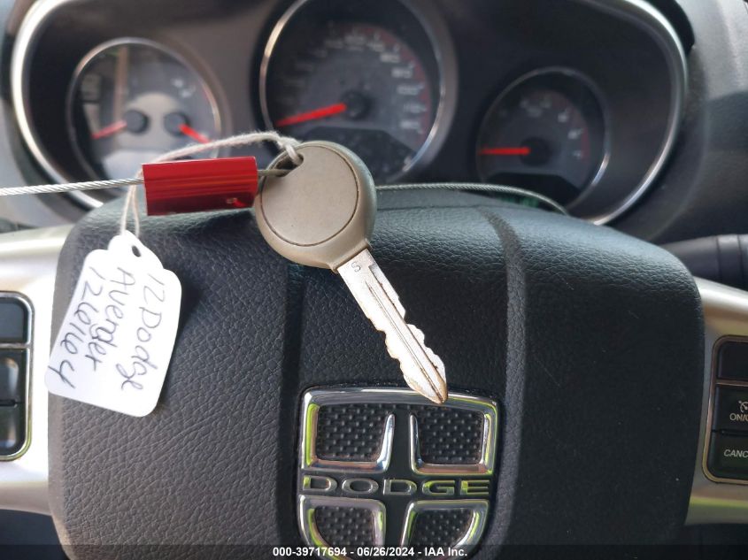 2012 Dodge Avenger Sxt VIN: 1C3CDZCB2CN126164 Lot: 39717694