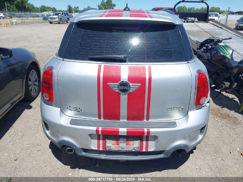 2012 Mini Cooper S Countryman VIN: WMWZC5C53CWL60011 Lot: 39717705