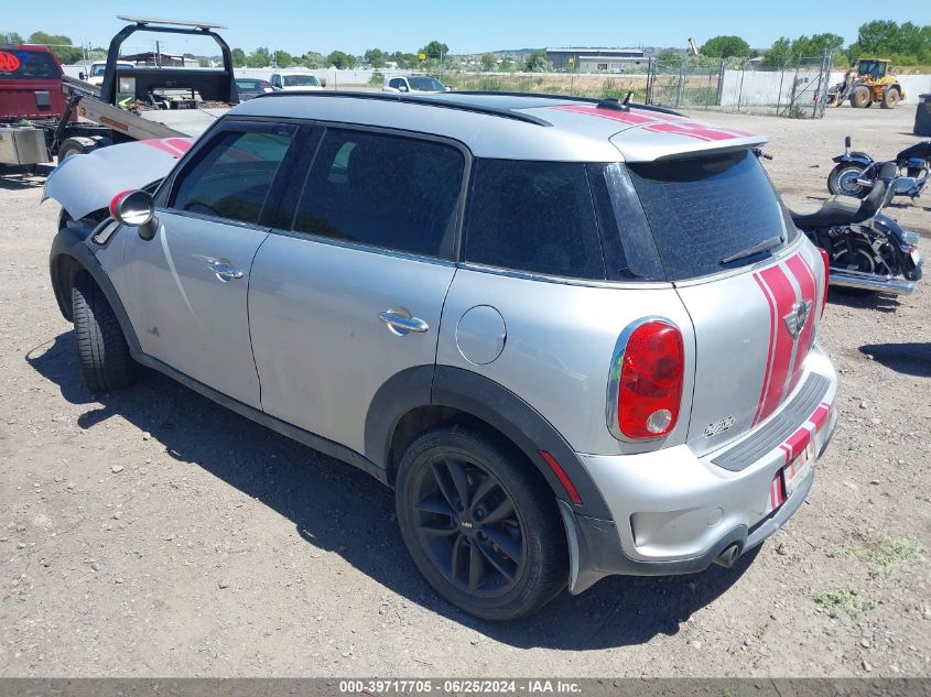 2012 Mini Cooper S Countryman VIN: WMWZC5C53CWL60011 Lot: 39717705