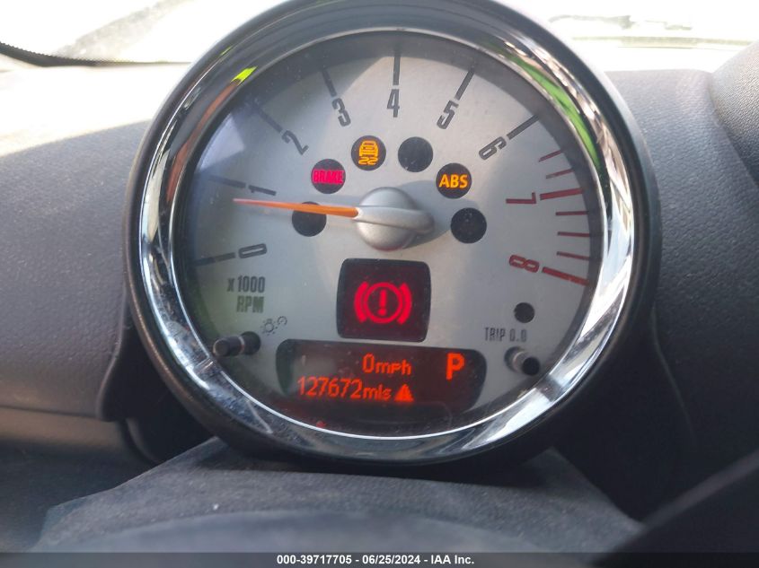 2012 Mini Cooper S Countryman VIN: WMWZC5C53CWL60011 Lot: 39717705