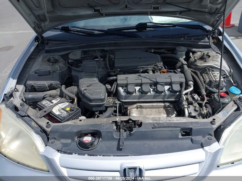 2003 Honda Civic Ex VIN: 2HGES26773H595396 Lot: 39717706