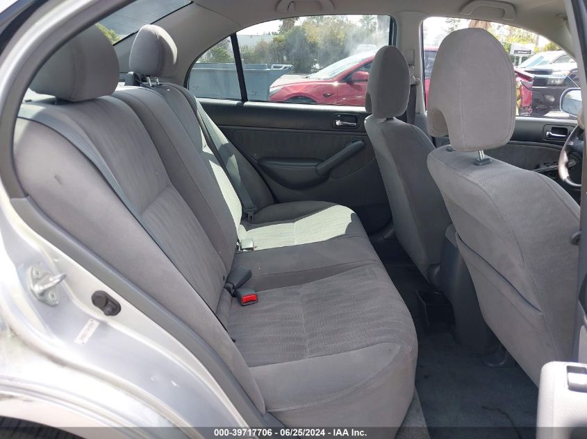 2003 Honda Civic Ex VIN: 2HGES26773H595396 Lot: 39717706